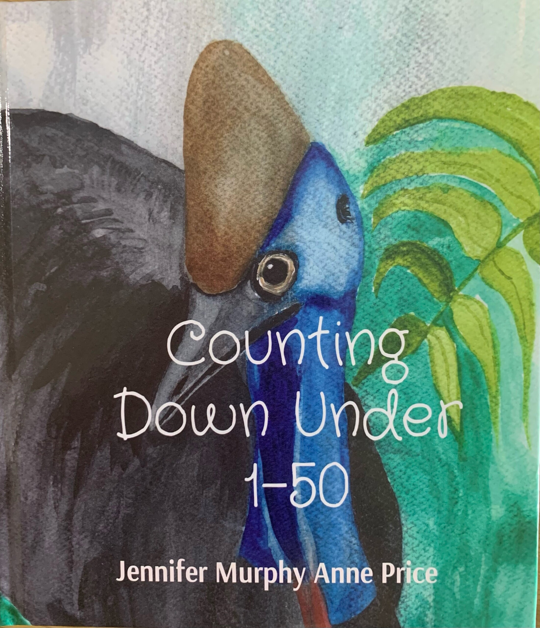 Counting Down Under 1 to 50 hard front cover